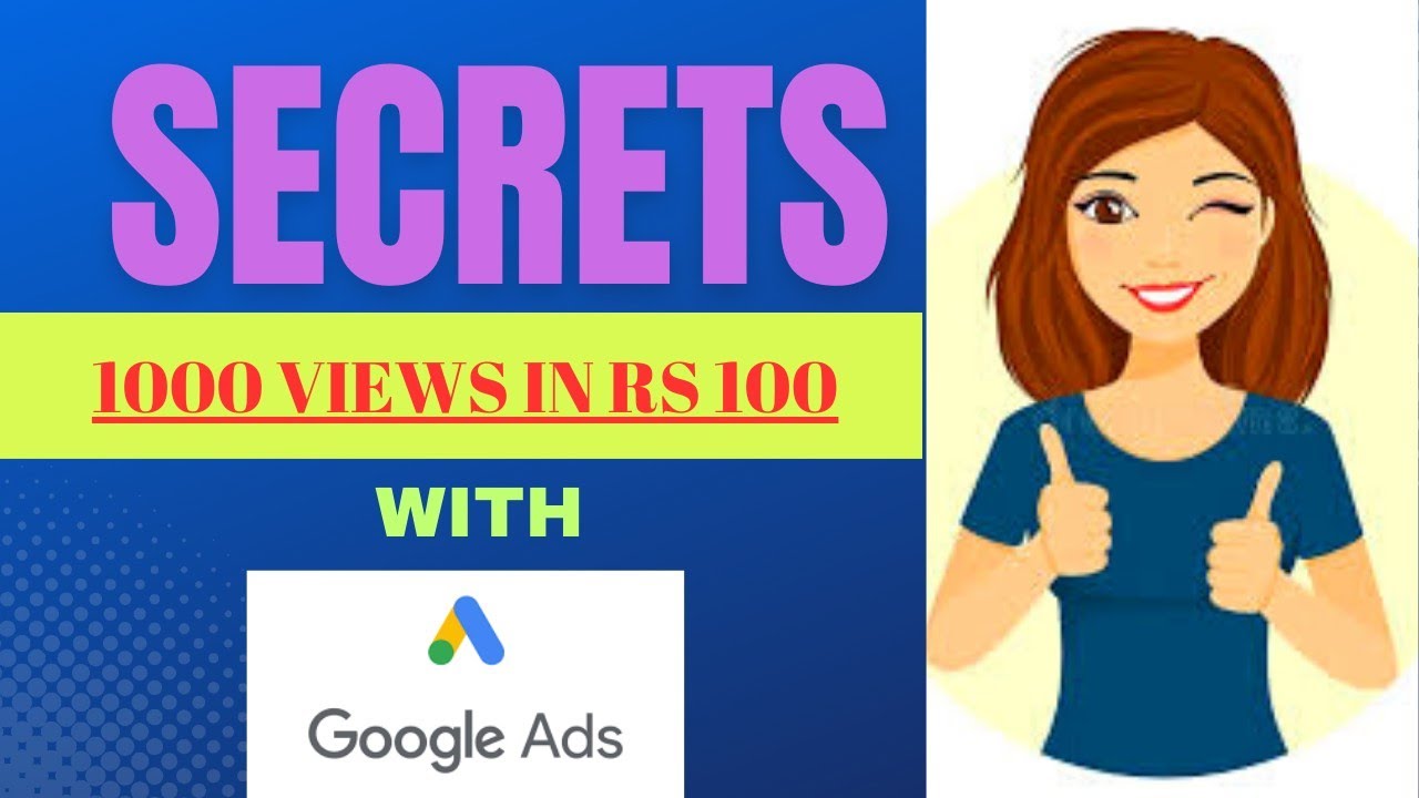 How To Get 1000 Views In Just Rs 100 With Google Ads googleads how-to-get-1000-views-in-just-rs-100-with-google-ads-googleads