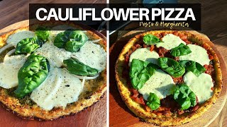 Healthy Cauliflower Pizza recipe | 건강한 컬리플라워 피자 레시피.