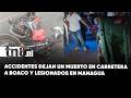 Varios lesionados tras accidente en Carretera Norte km 13