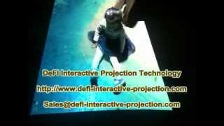 HOT!! DEFI Interactive floor/wall projection system basic version with 74 effects from $120 to $200