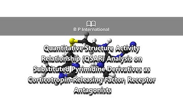 Quantitative Structure Activity Relationship (QSAR) Analysis on Substituted Pyrimidine Derivatives