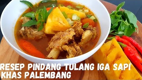 Resep Pindang tulang iga sapi. Khas Palembang