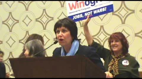 Marcy Addresses Women's Caucus At CA Democratic Co...