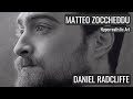 Timelapse charcoal drawing of daniel radcliffe  by matteo zoccheddu