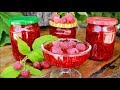 САМОЕ Вкусное МАЛИНОВОЕ ВАРЕНЬЕ ПЯТИМИНУТКА. СЕКРЕТ приготовления красивого и вкусного варенья.