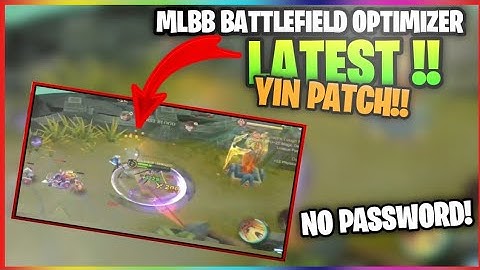 Latest!! MLBB Optimizer Config | Aspirants  Patch | No Password | Hazuke Jr.