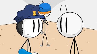 Defending the Mall (Henry Stickmin Fangame) by Steve Chrome - All Endings