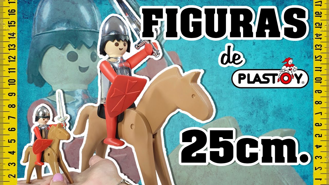 Playmobil Collectoys caballero 21cm plastoys resine City Life nuevo embalaje original 
