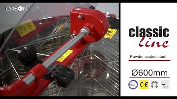 Tangential honey extractor 4-frame manual drive CLASSIC