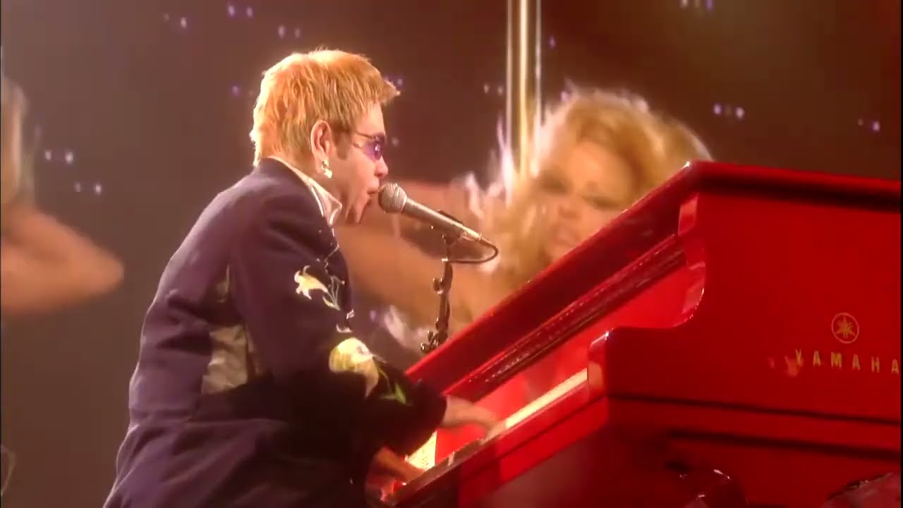 "The Bitch Is Back" LIVE Inspired by Elton's Mood Swings