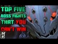 Top Five Boss Fights That You Can't Win