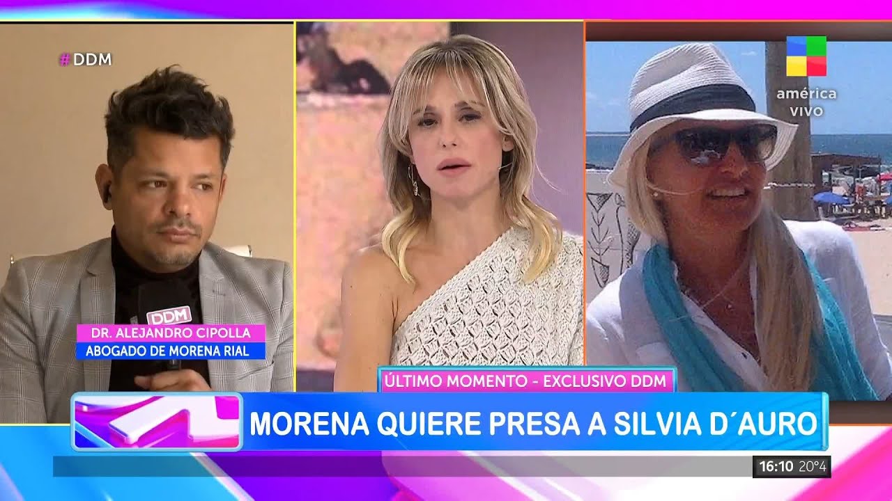 Morena Rial quiere presa a Silvia D'Auro - YouTube