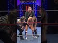 Markova almost knocked out by a bearhug
