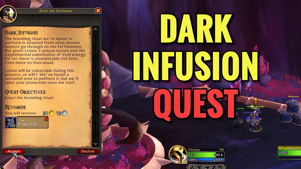 Dark Infusion Quest (WoW Midnight)