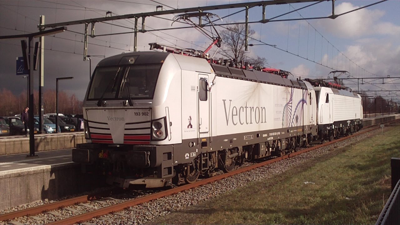 Admission and Test Drives Vectron Locomotive 193-206 PCW in the Netherlands!