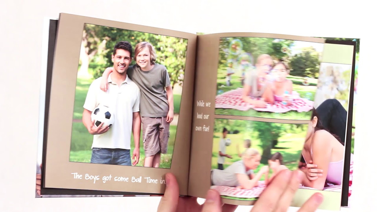 Print Shop 8x8 Custom Photo Book YouTube