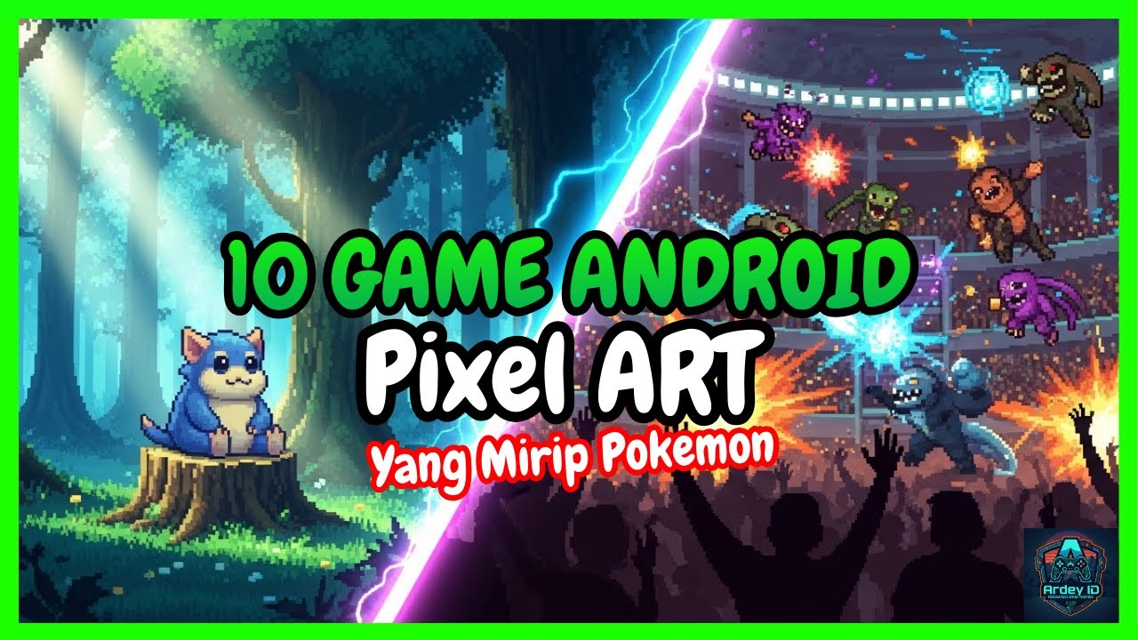 10 Game Android Pixel Art Offline dan Online Terbaik yang Mirip Pokemon