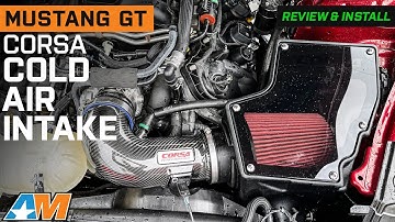 2018-2023 Mustang GT Corsa Performance Closed Box Cold Air Intake Review & Install