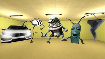 Crazy Frog, Vehicle, Plankton, Henry Stickmin and Tornado Nextbot Garry