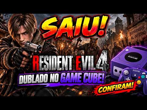 Resident Evil 4 DUBBED now on GameCube! Available now!