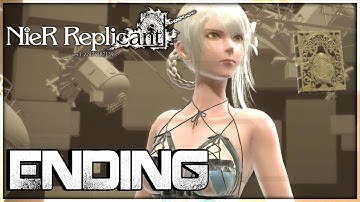 NieR Replicant ver.1.22474487139... Walkthrough PART 17 - Ending E (PS4 PRO 1440p)