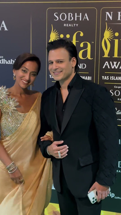 Vivek Oberoi with wife at #iifa #iifa2024