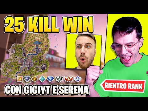 DEVASTO CON GIGIYT in RIENTRO RANKED! FORTNITE ITA #fortnite #fortniteita #smi_ii