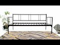 Unimet Forte Yavrulu Daybed Siyah / Unimet Forte Black Daybed
