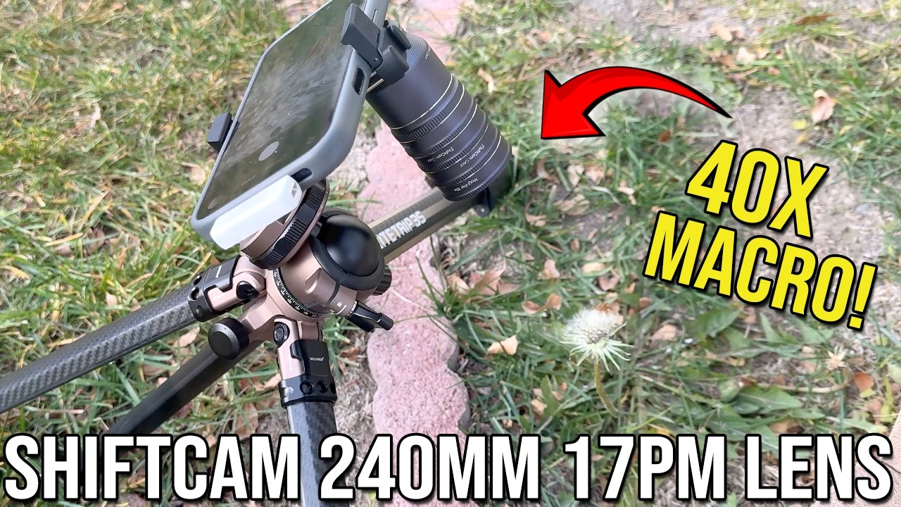 Shiftcam 240mm: макро- и телеобъектив в одном объективе