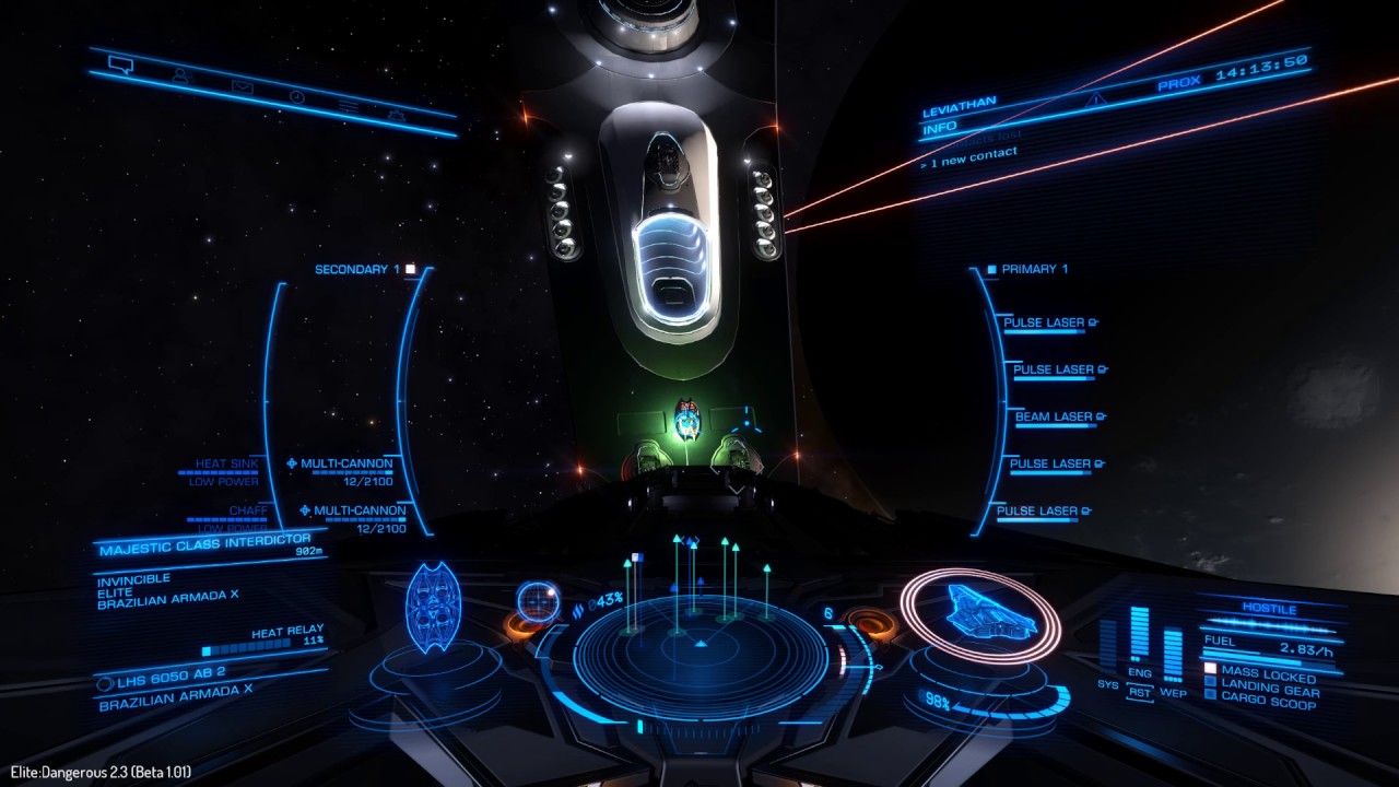 Elite Dangerous: Routing a Majestic Class Interdictor