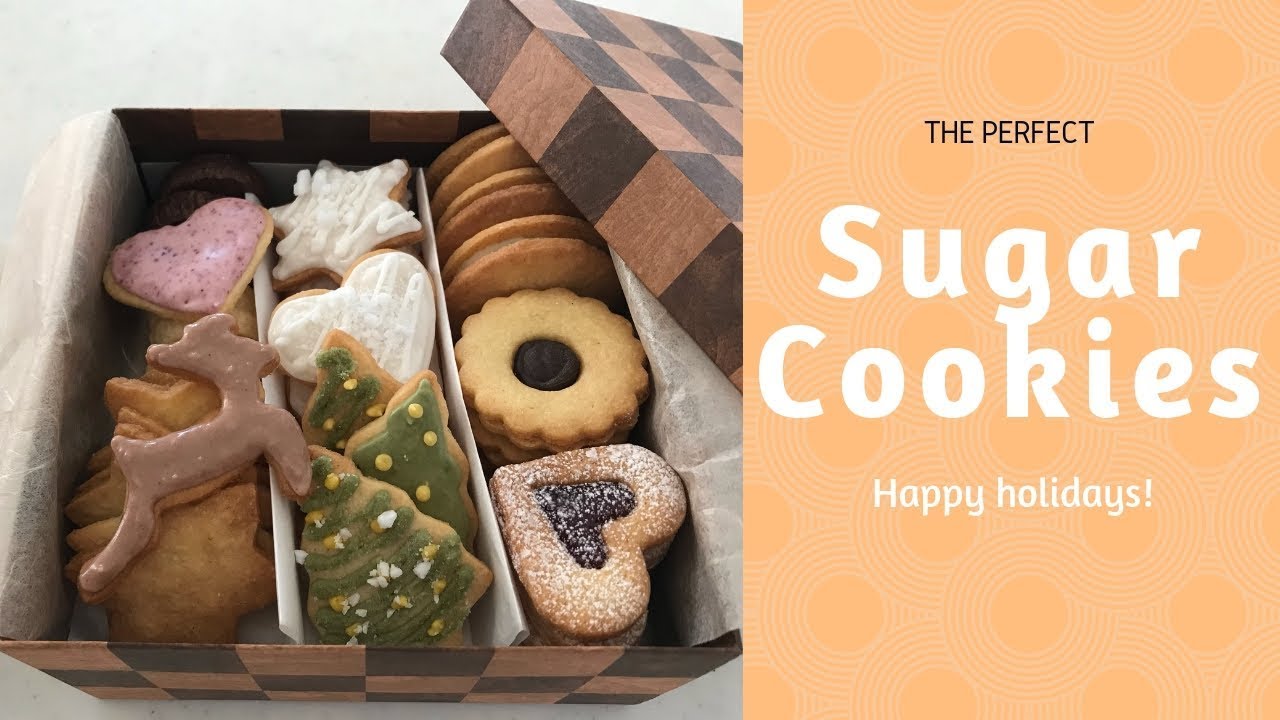 How to make perfect ☆Sugar Cookies☆Happy holidays!〜シュガー