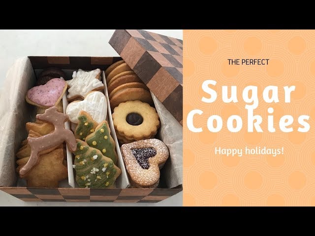 How to make perfect ☆Sugar Cookies☆Happy holidays!〜シュガー