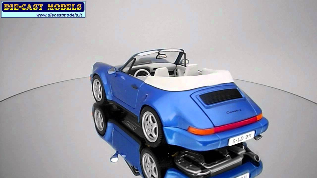Porsche 911 Carrera 2 Cabriolet Matchbox 1 24 Youtube