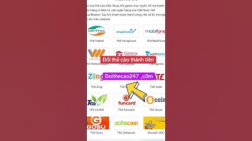 Trang dịch vụ đổi thẻ cào thành tiền mới nhất , chiết khấu thấp #doithecao247