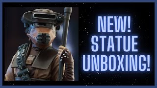 Gentle Giant Star Wars Leia Organa in Boushh Disguise Premier Collection Statue Unboxing!