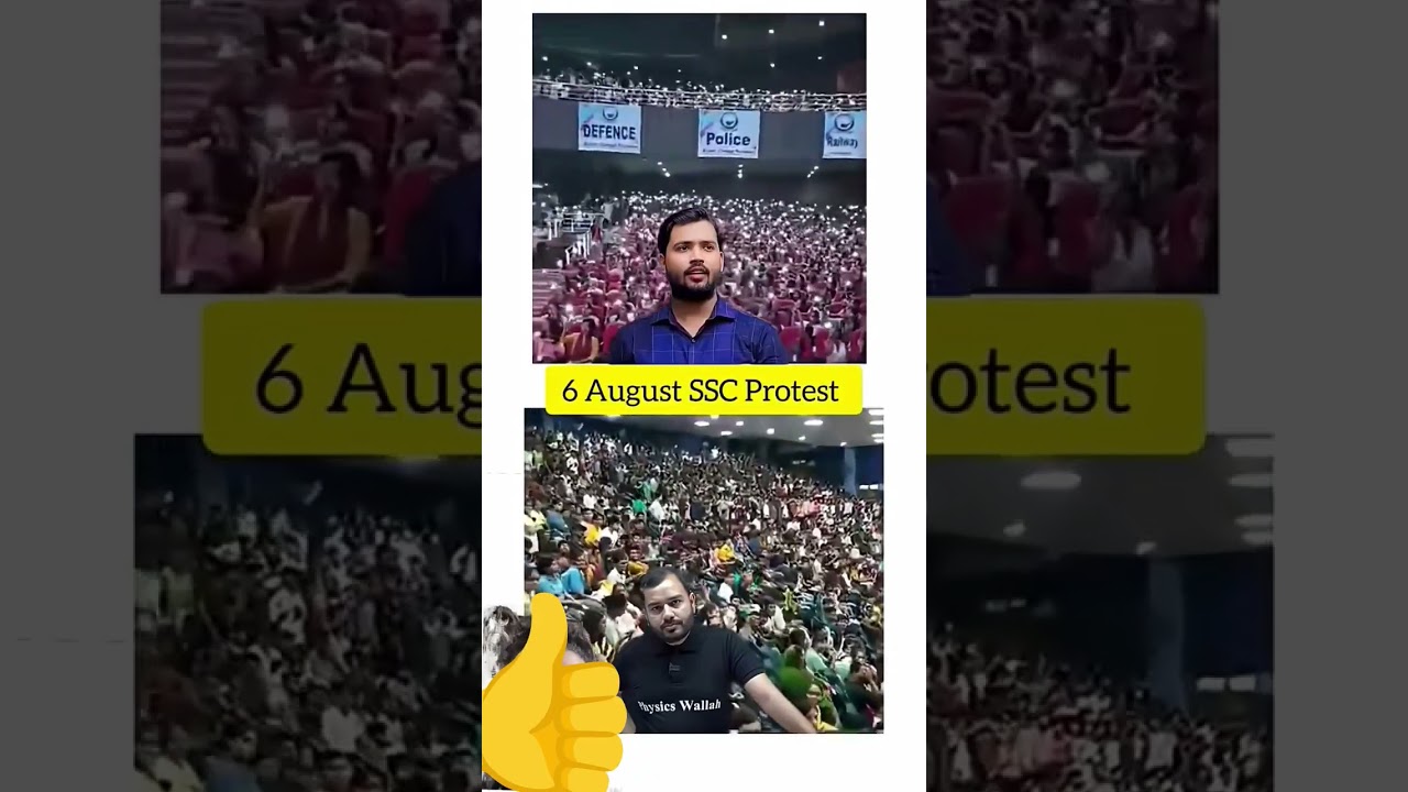 6 August SSC protest 