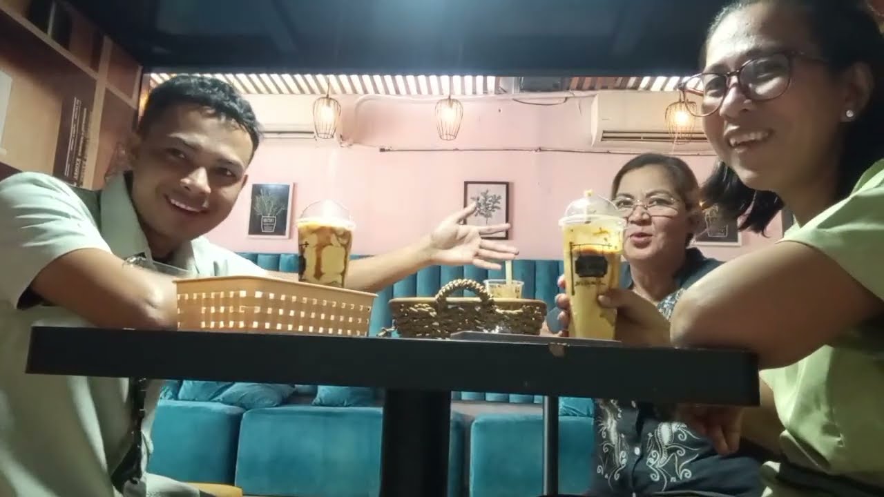 Sharing laugh and bites making memories with the squad.