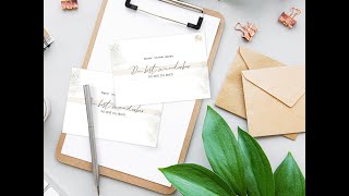 Dankeskarten Im Postkartenformat