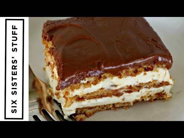 How to Make No Bake Eclair Cake | Desserts | Six Sisters Stuff class=