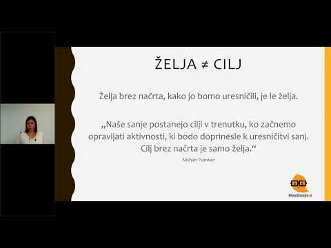 Video: Razlika Med Vizijo In Ciljem