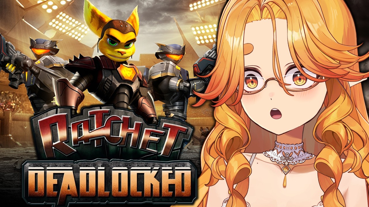 Ratchet without ...CLANK?!😱Let's find out how it goes!【Ratchet: Deadlocked】