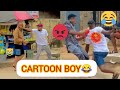 Cartoon boy prank compilation 