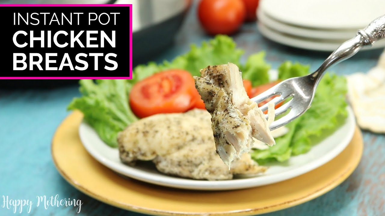 Instant Pot Chicken Breasts Recipe YouTube