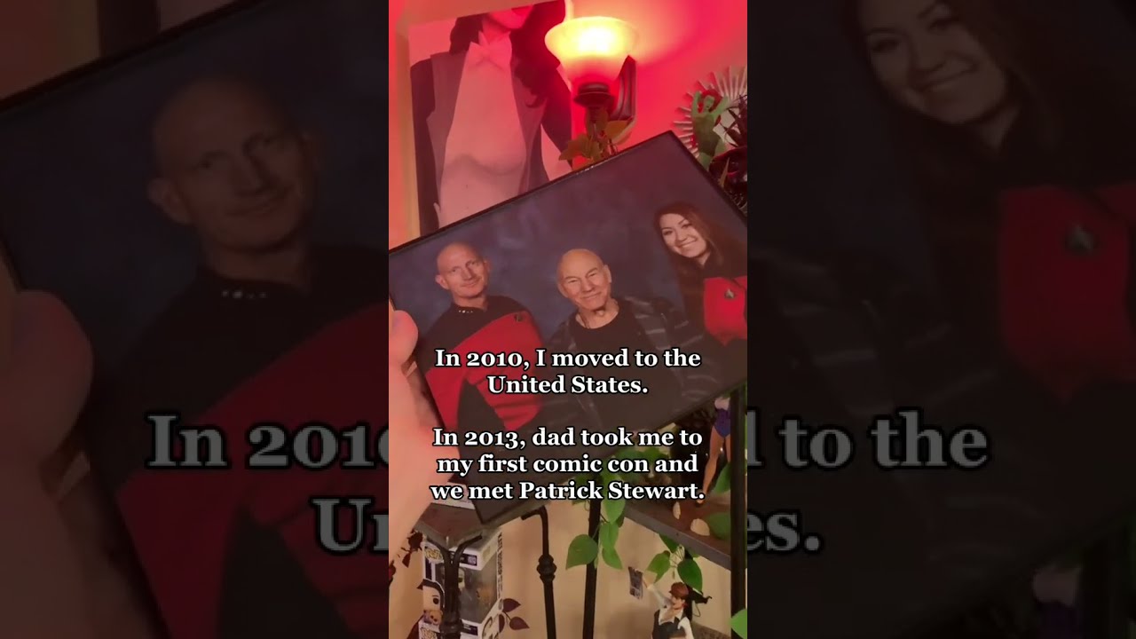 Meeting Patrick Stewart at my First Comic Con