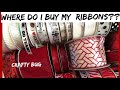 WHERE DO I BUY MY RIBBONS?; most asked question; homecoming mum DIY; how to make homecoming mums