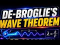 🌌 De-Broglie Wave Theory Explained! ⚛️ Matter भी करता है Wave की तरह behave? 🤯 Full Concept + PYQs 🔥