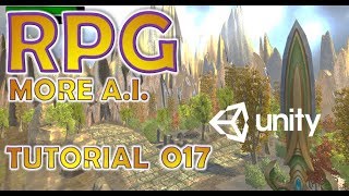 How To Make An RPG For FREE - Unity Tutorial #017 - AI & ATTACKING