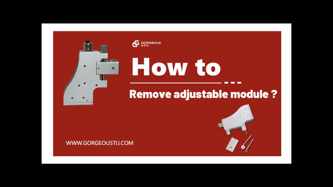 Key To Remove Module How to remove adjustable module - YouTube