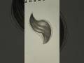 How to Draw Hair Step by Step | Pencil Sketch Tutorial #viral #art #pencildrawing #shortvideo#short