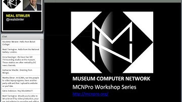 MCN Pro - Creating a Video Channel for Your Museum